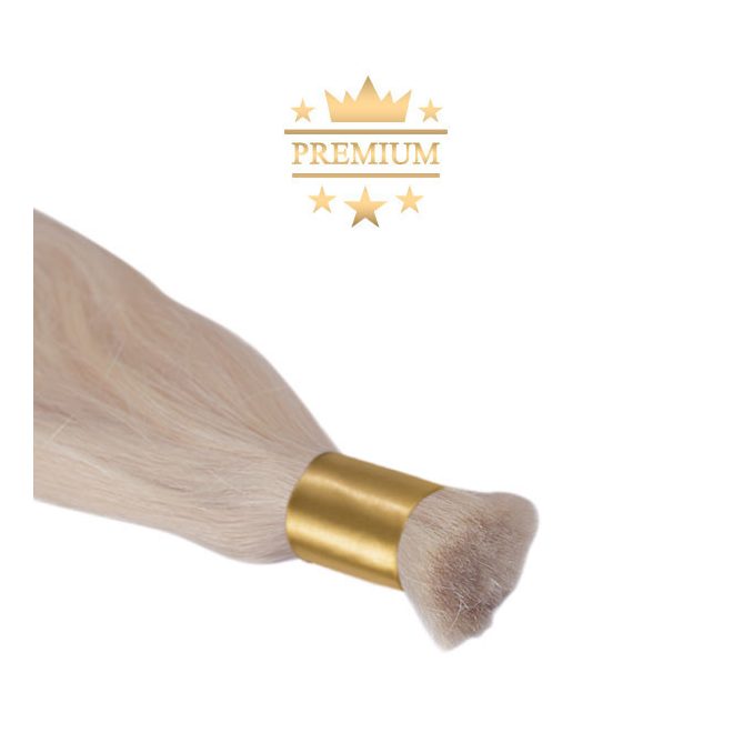 Prémium Natúr Póthaj Platinaszőke Duble Drawn 50cm (Szín #613)