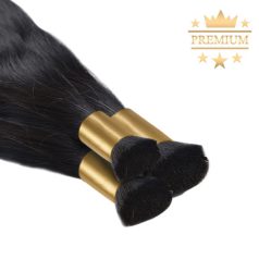   Prémium Natúr Póthaj Natúrfekete Super Double Drawn 70cm (Szín #1b)