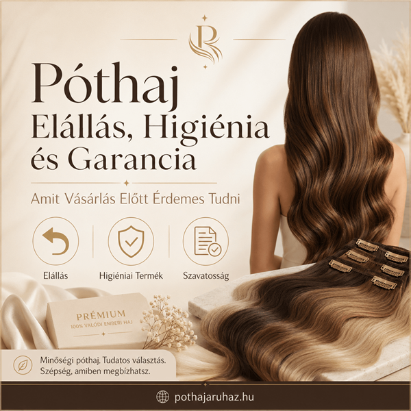 Póthaj Elállás, Higiénia és Garancia